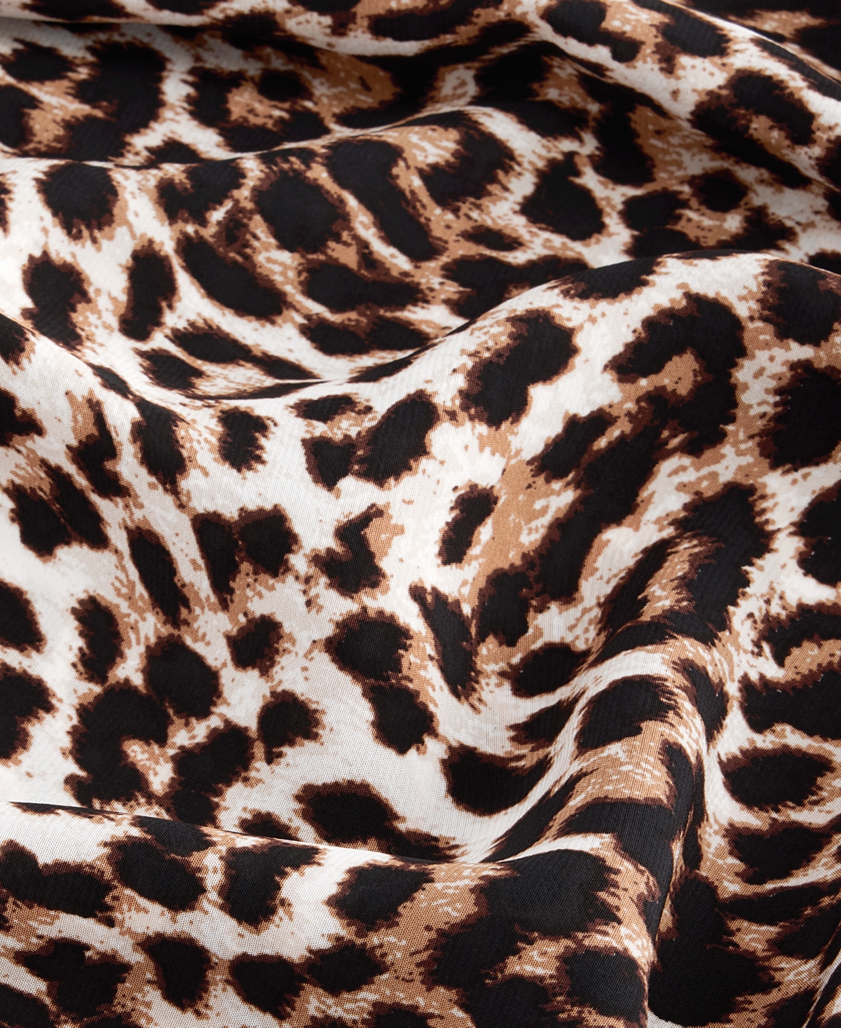 I.n.c. Women's Leopard-Print Cowl-Neck Blouse, Macy's Exclusive