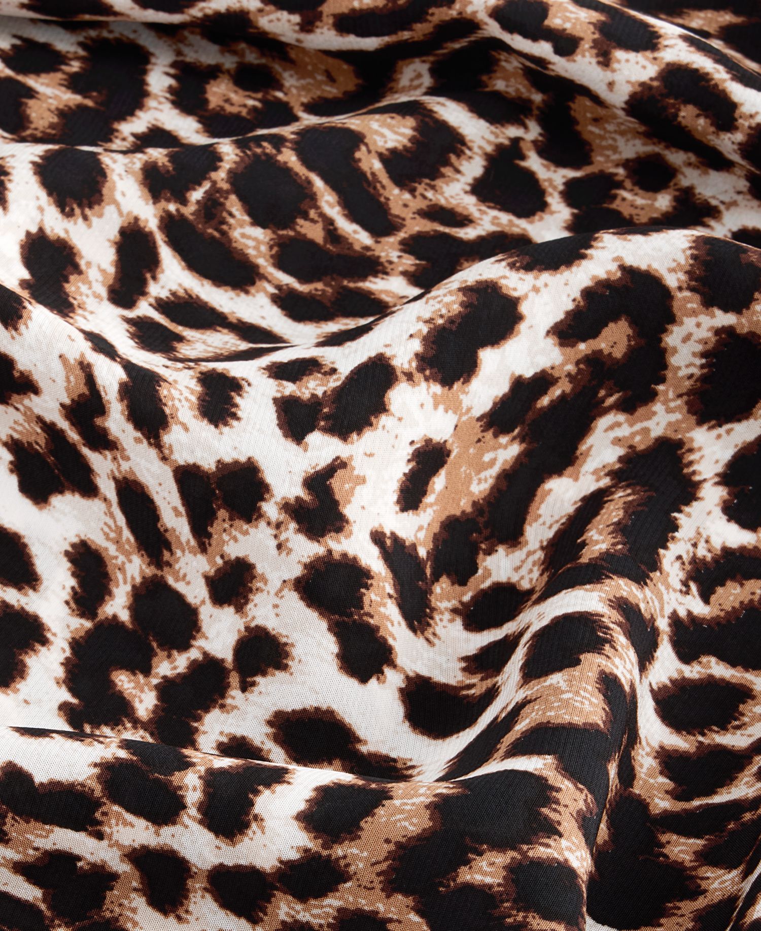 I.N.C. Women's Leopard-Print Cowl-Neck Blouse