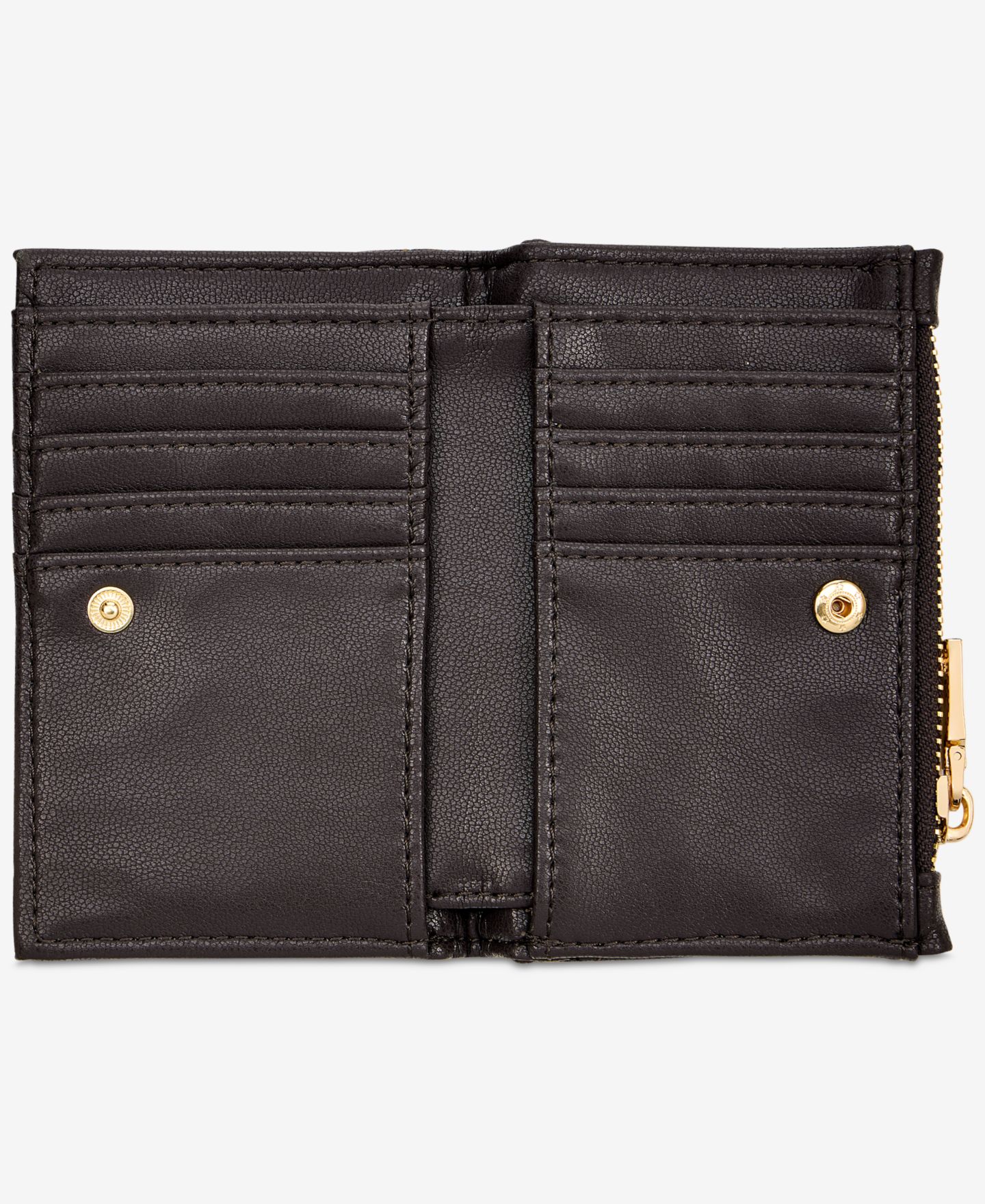Женский кошелёк I.N.C. International Concepts Ashlinn Chevron Quilted Wallet, цвет: Шоколадный сливовый — фото 4