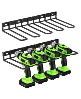 Power Tool Organizer Wall Mount Drill Holder Rack
