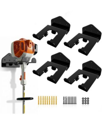 Trimmer Rack Rubber Coating Weed Eater Hanger Tool Holder Organizer Hooks Garden Power Tool Chainsaw Leaf Blower Hedge