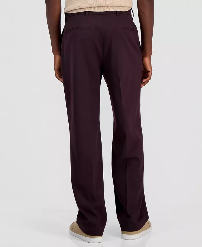 Men's Modern Fit Straight Leg Dress Pants - thumbnail 8