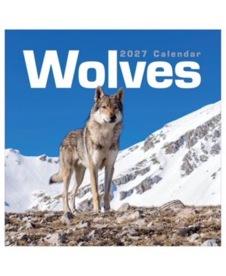 2027 Wolves Wall Calendar