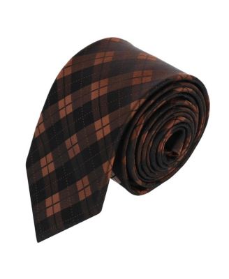 Men's Digby Checkered Plaid Silk Necktie
