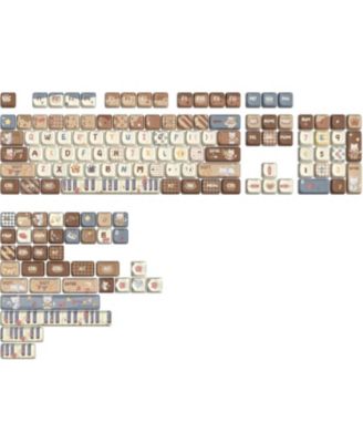 Cute Cat Mao Profile Dye-Sub PBT Full Keycaps Set