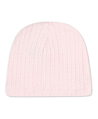 Baby Boys 1M - 6M Delicate Link-Patterned Tencel-Blend Beanie