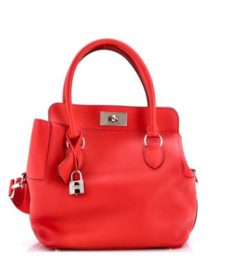 Pre-Owned HERMES 20 Toolbox Bag Swift