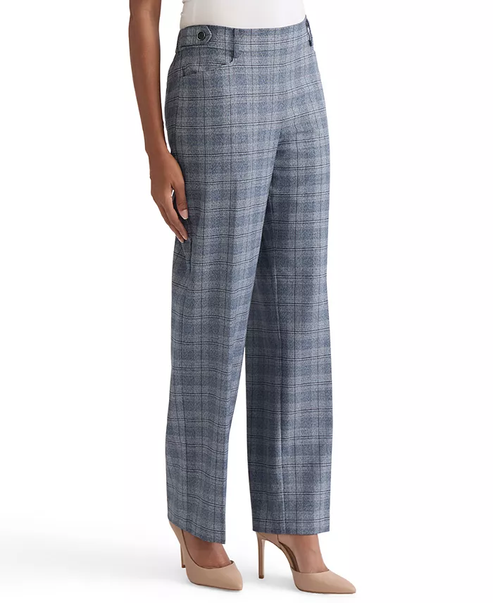 Women's Button-Tab Pull-On Trousers - thumbnail 4