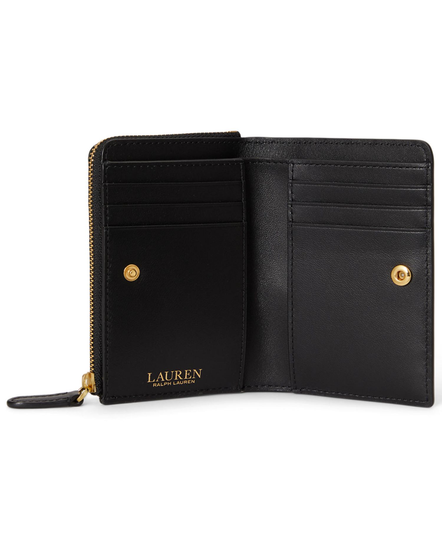 Smooth Leather Small Bifold Wallet