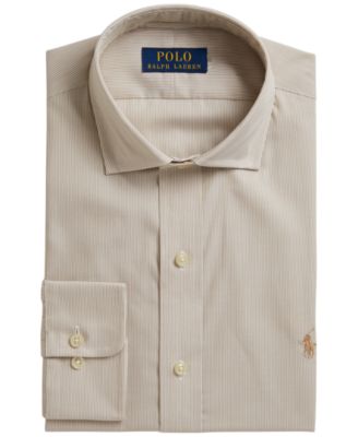 Men's Classic-Fit Striped Poplin Shirt