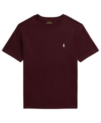 Boys' 8-20 Cotton Jersey Crewneck T-Shirt