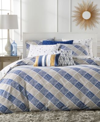 LAST ACT! Whim by Martha Stewart Collection Dot Com 5 Piece Duvet Sets, Cotton, Created for Macy ...