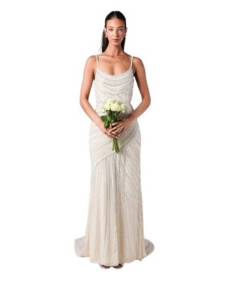 Women's Embellished Strappy Maxi Dress
