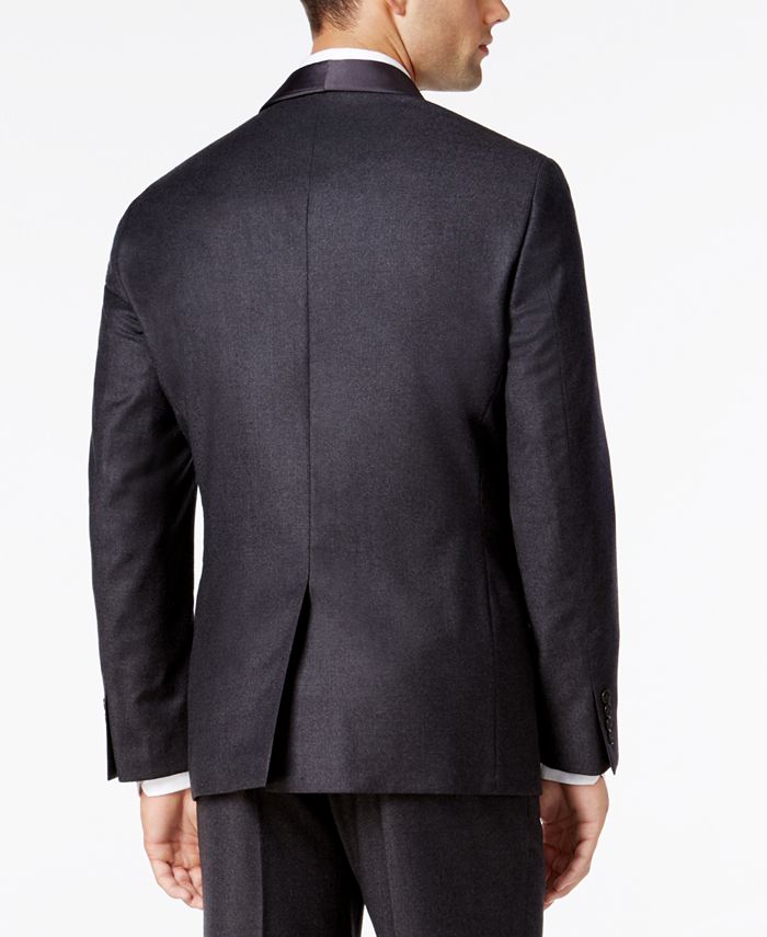 Ryan Seacrest Distinction Men's Slim-Fit Stretch Tuxedo Jacket Purple Size 44 main image 1