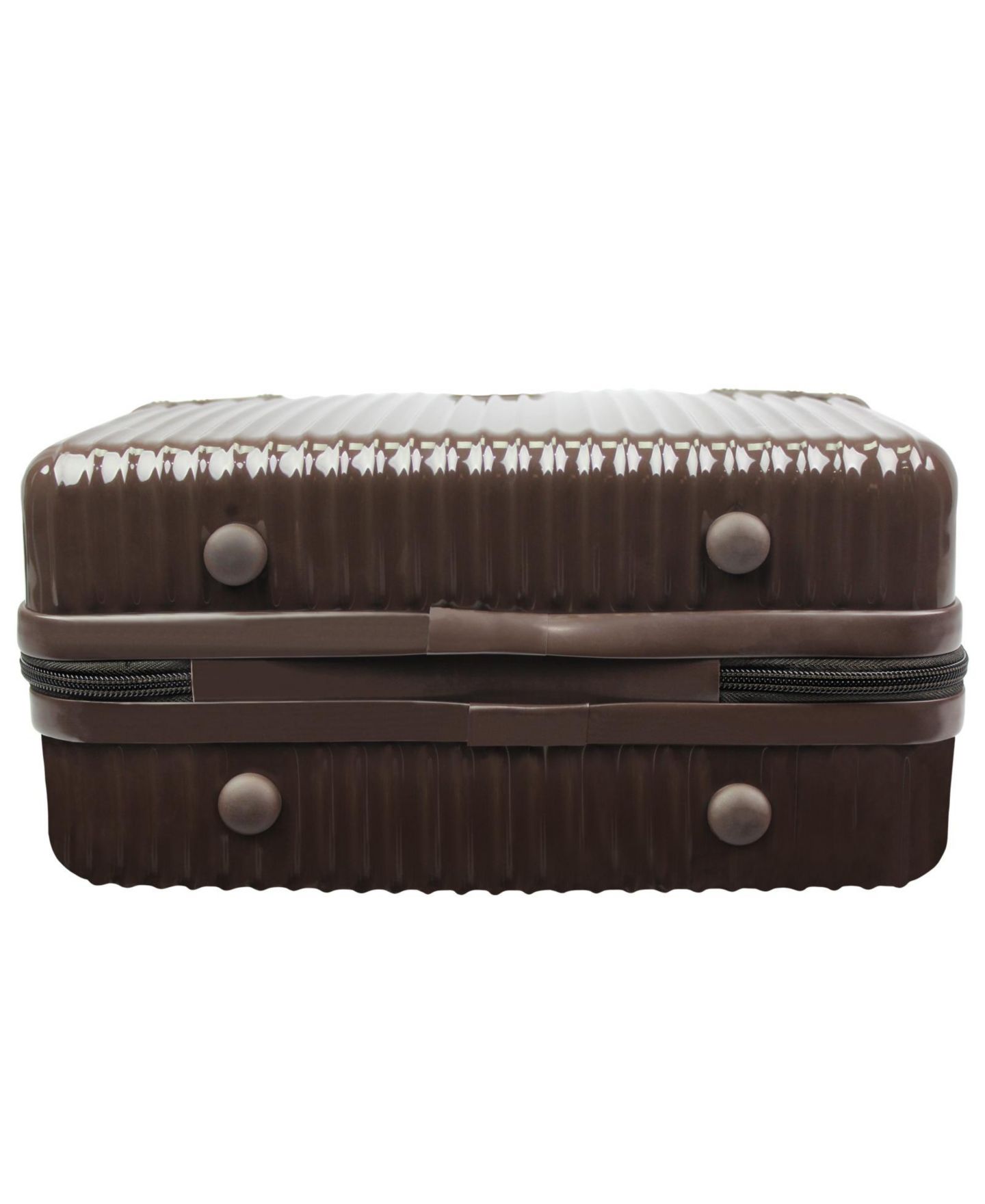 Сумка World Traveler Chariot Hardside Cosmetic Case With Shoulder Strap For Women, цвет: Коричневый — фото 6