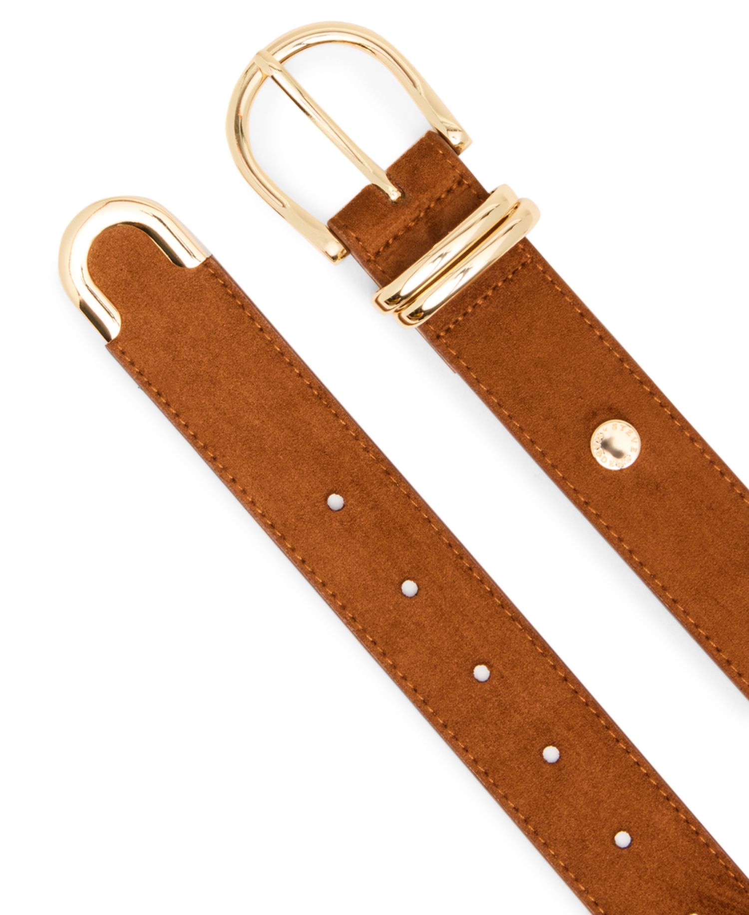 Feathered Edge Stitched Belt