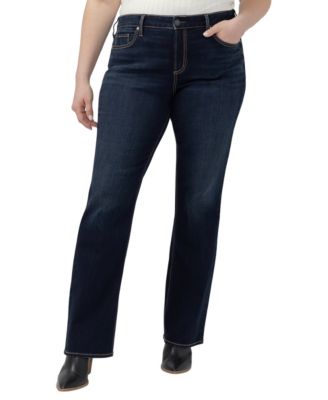 Plus Size Suki Curvy Fit Slim Bootcut Jeans