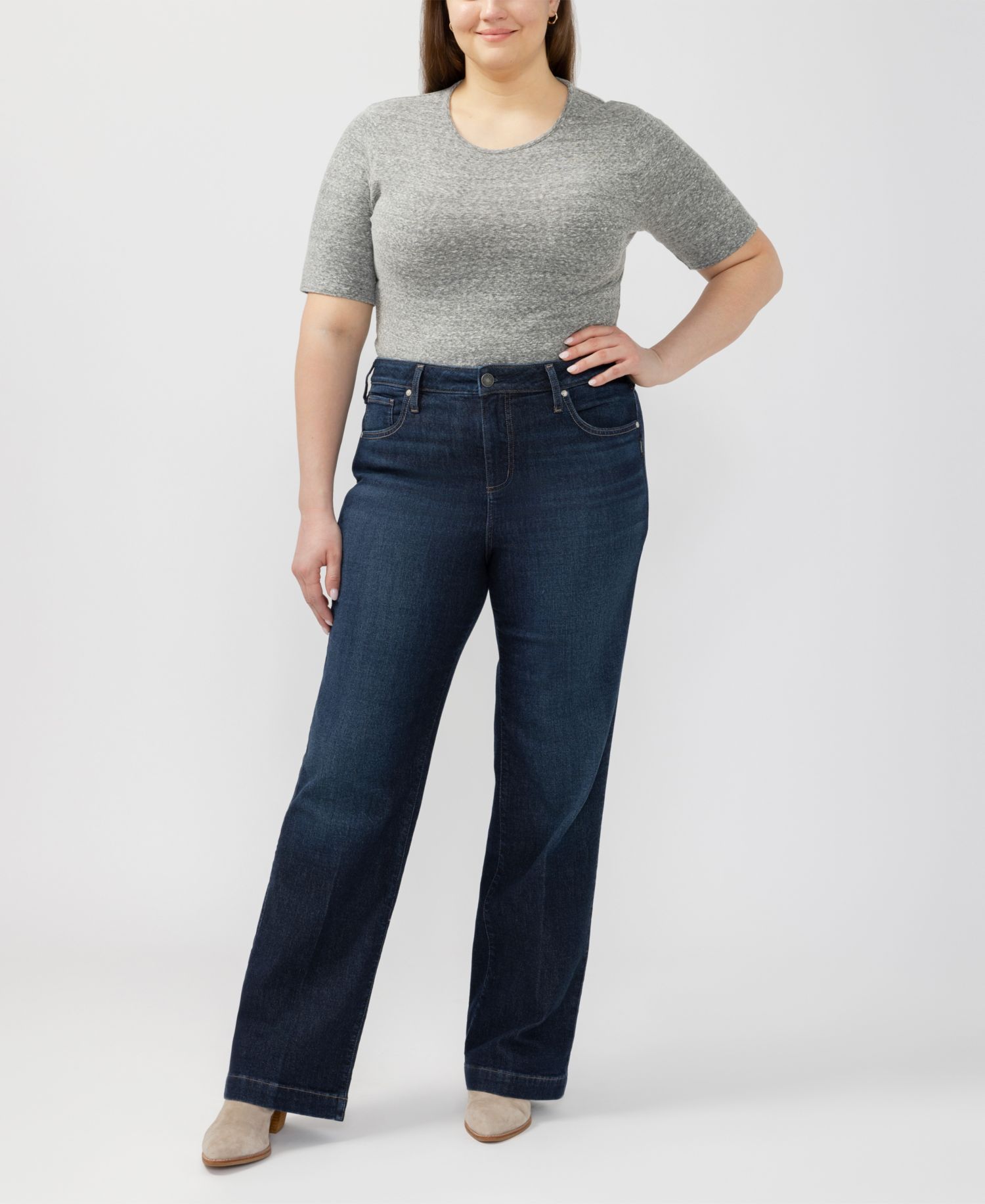 Plus Size Avery High-Rise Jeans