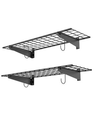 Floating Shelves Wall Mounted Storage Rack Heavy Duty 2 Pack