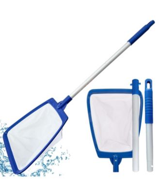 Hot Tub Skimmer Net Extendable Handle Leaf Debris Removal