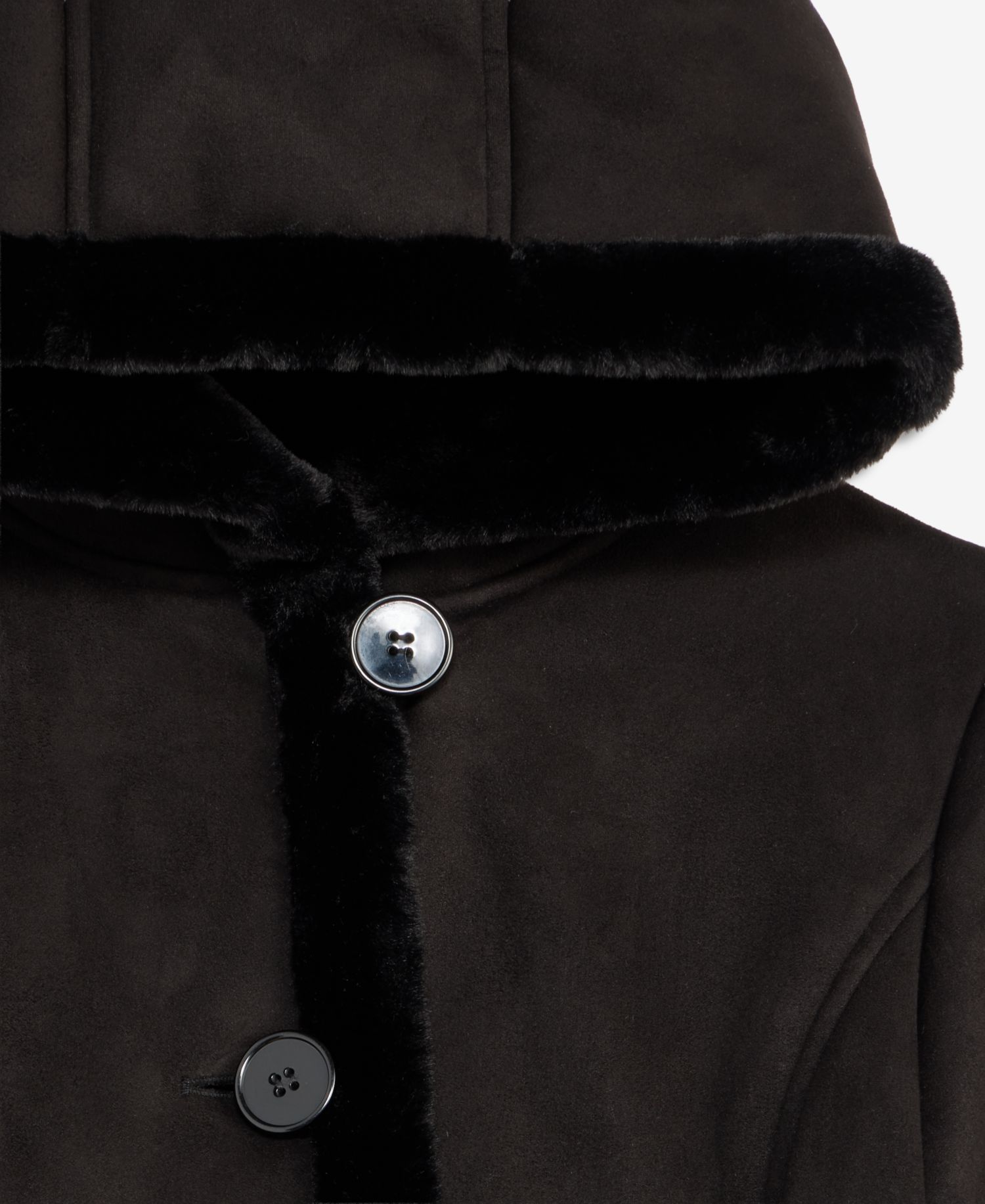 Women's Maxi Faux Shearling Coat