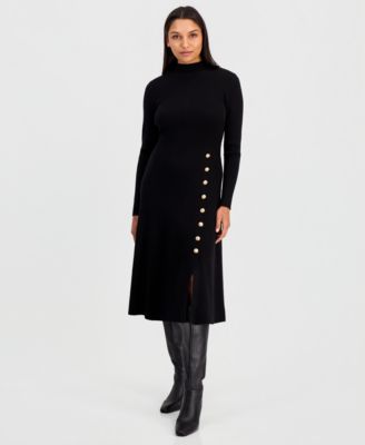 Women's Adhara Mock Neck Midi Sweater Dress