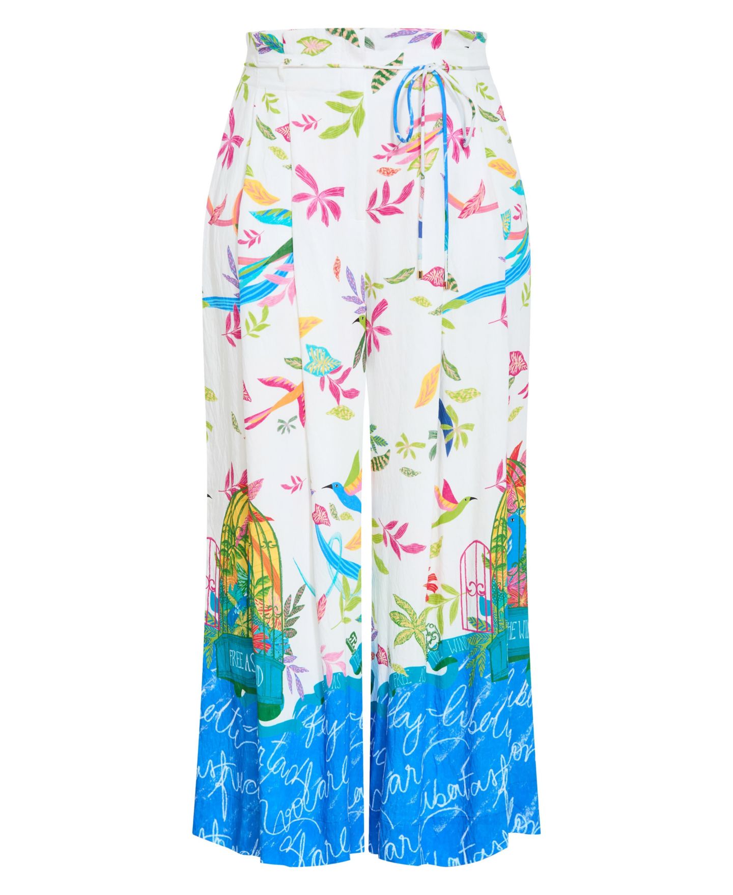 Женские брюки CITY CHIC Plus Size Free Spirit Print Wide Leg — фото 4