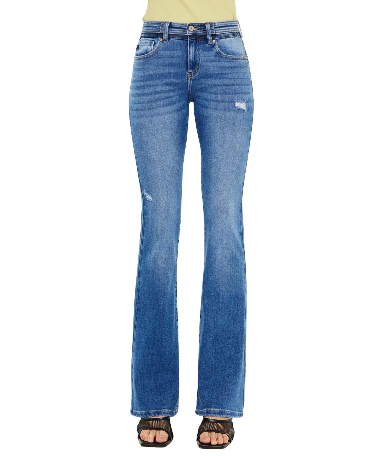 Women's Kiera Mid Rise Bootcut Jeans