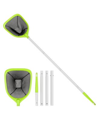 Pool Skimmer Net Leaf Rake Telescopic Pole