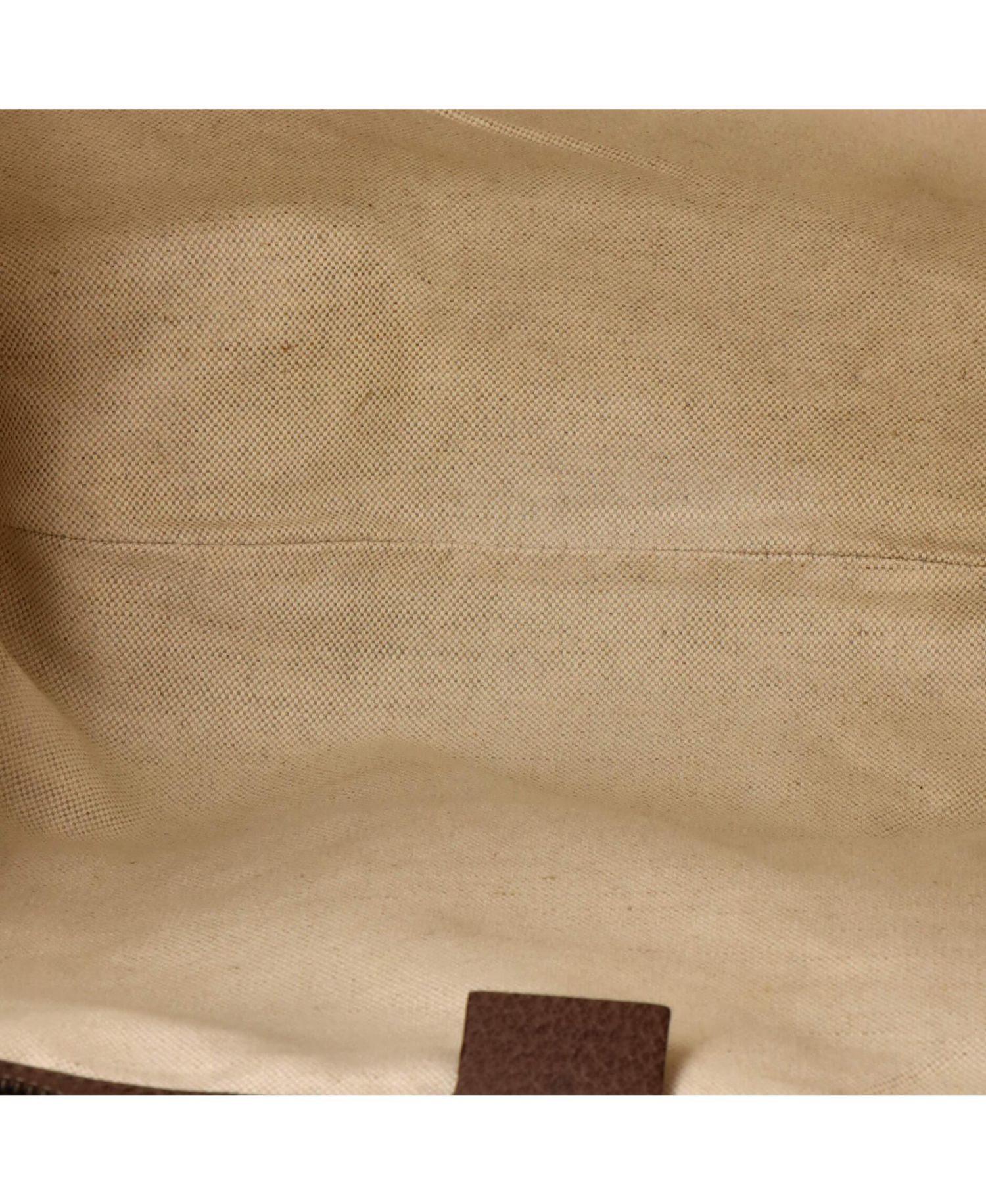 Large Ophidia Half Moon Hobo GG Coated Canvas