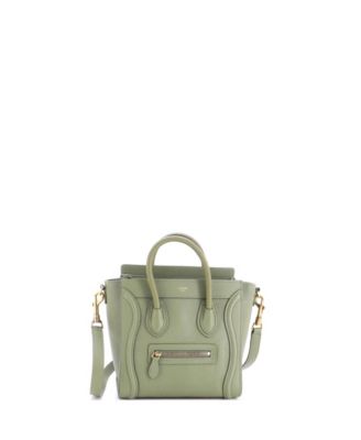 Nano Luggage Bag Grainy Leather