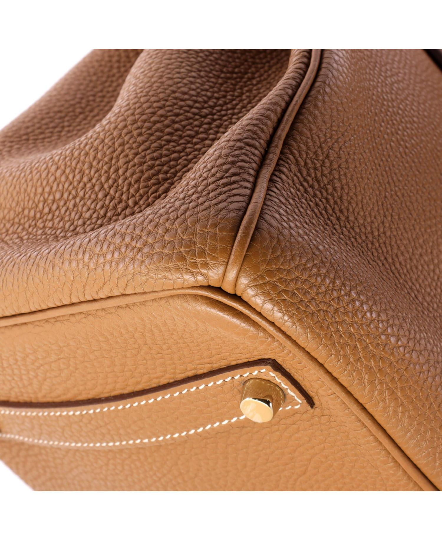 Birkin 35 Handbag Brown Togo with Gold Hardware
