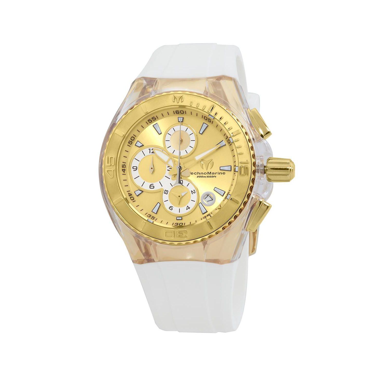 Женские часы TechnoMarine Cruise Original Quartz Multifunction Dial, цвет: Белый — фото 1