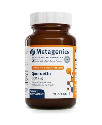 Quercetin 500 mg Supplement - Immune and Cardiovascular Support, Antioxidant Protection - Non-GMO, Gluten-Free - 60 Capsules