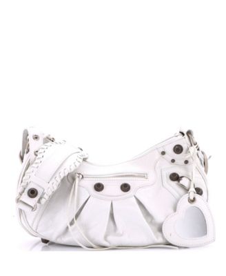 Small Le Cagole Giant Studs Shoulder Bag Leather