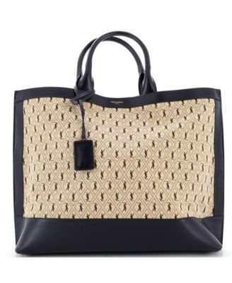 Large Le Monogram Tote Monogram All Over Canvas and Leather