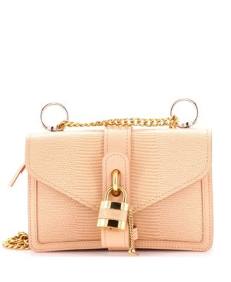 Small Aby Shoulder Bag and Embossed Leather