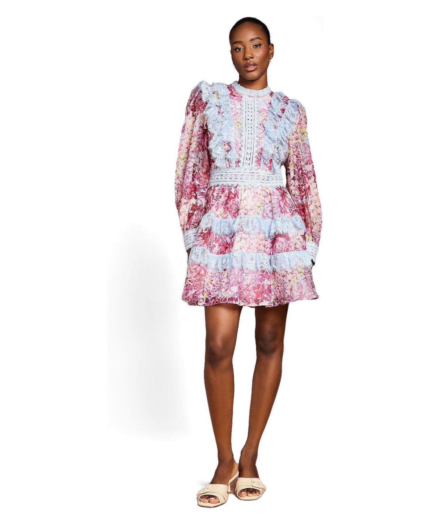 Women's Lace Mini Dress
