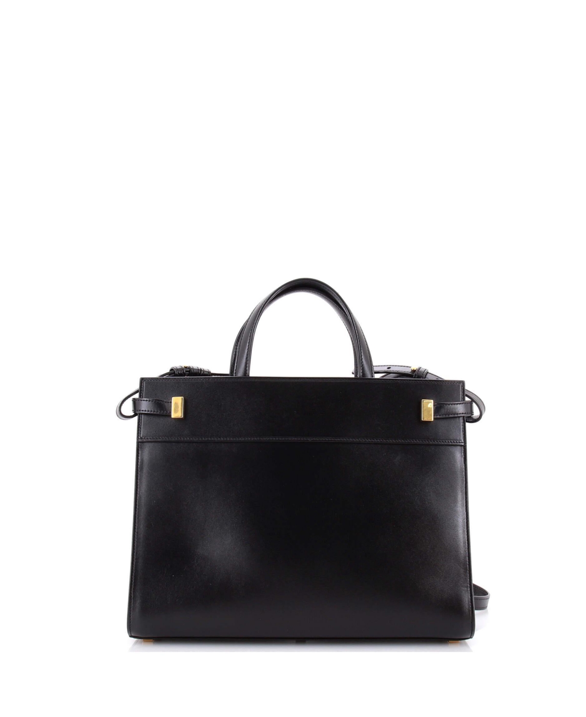 Pre-Owned Saint Laurent Small Manhattan Tote Leather
