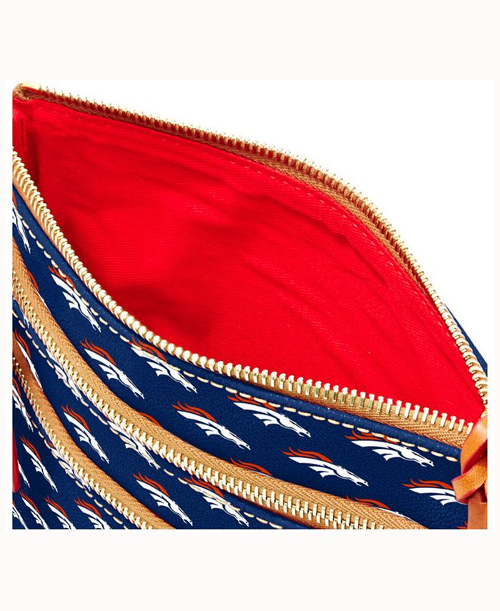 Dooney & Bourke Denver Broncos TripleZip Crossbody Bag Macy's