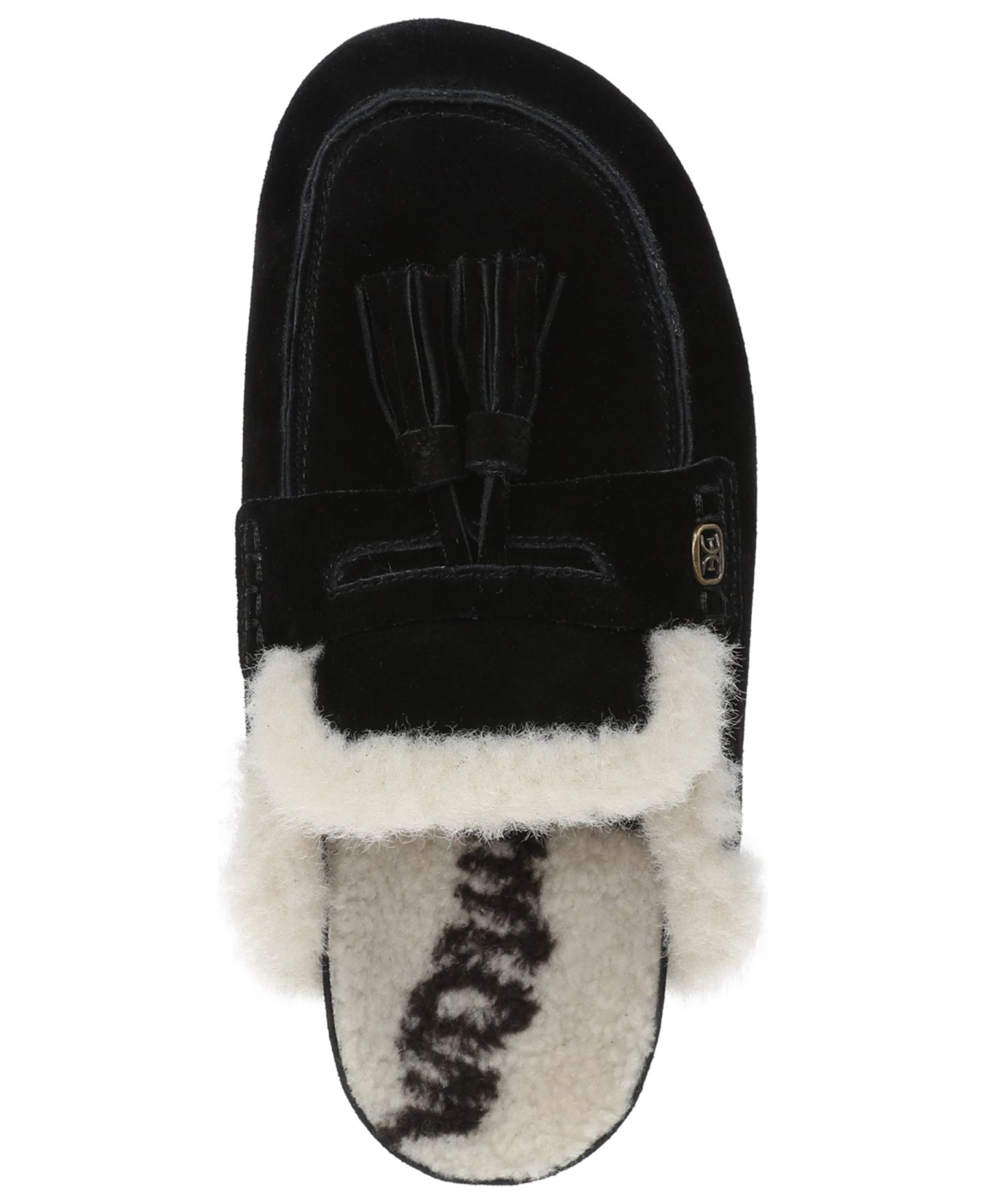 Женские сабо Sam Edelman Astrid Cozy Slip-On Mules, цвет: Чёрный замшевый — фото 4