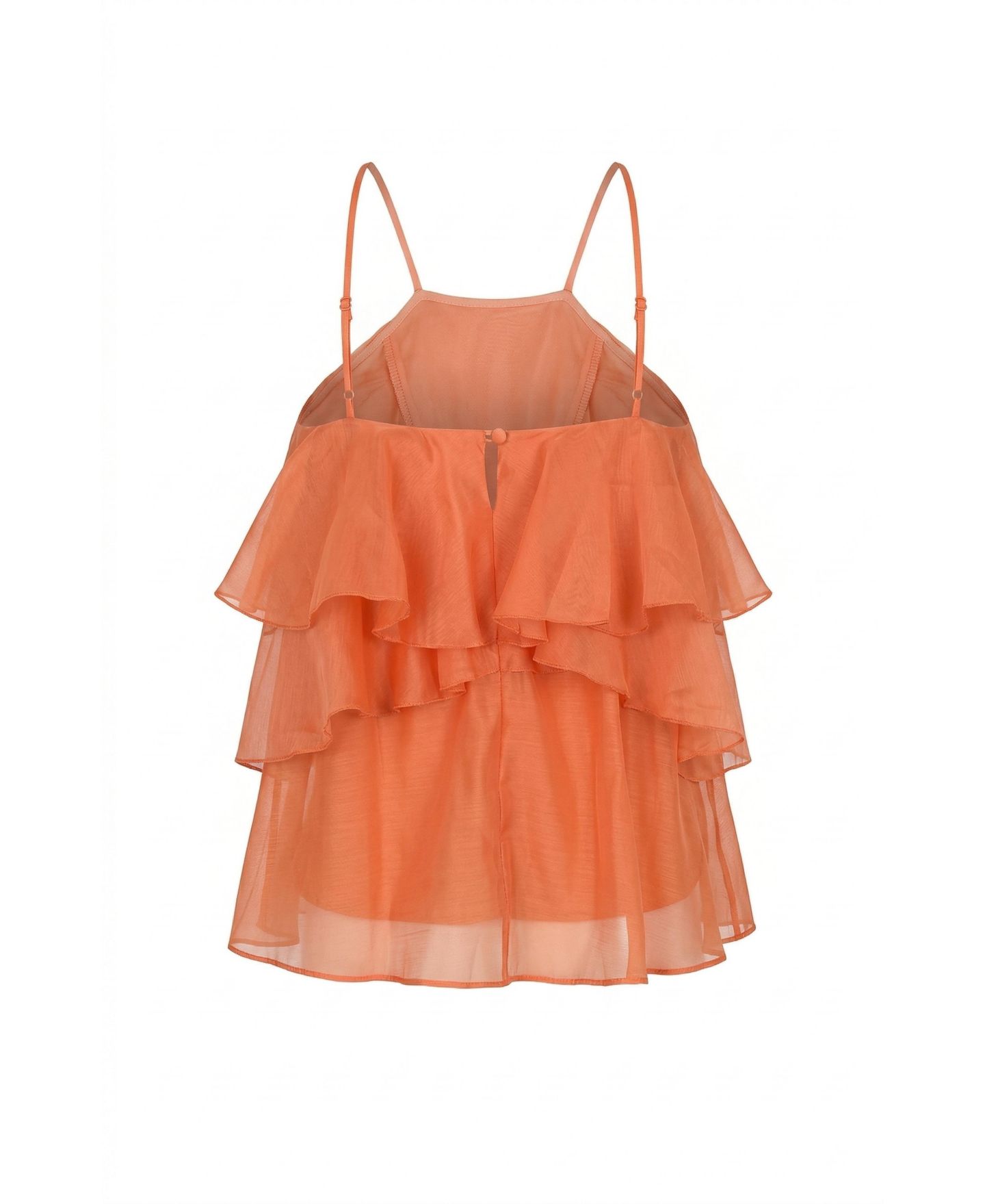 Женский топ Modenaire Halter Ruffle Chiffon Floral Applique — фото 6