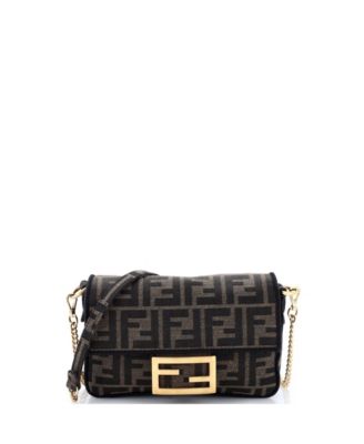 Mini Baguette NM Bag Zucca Canvas