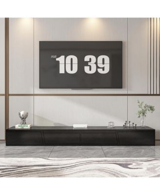 4-Drawer Extendable TV Stand - Modern Wooden Media Console | Living Room Entertainment Center