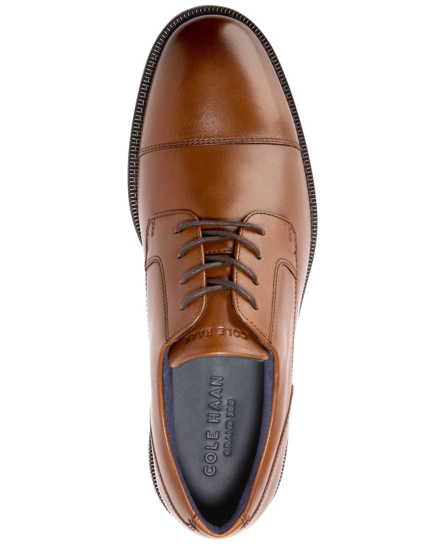 Мужские оксфорды Cole Haan Bedford с прямым мысом, цвет: Чёрный — фото 7