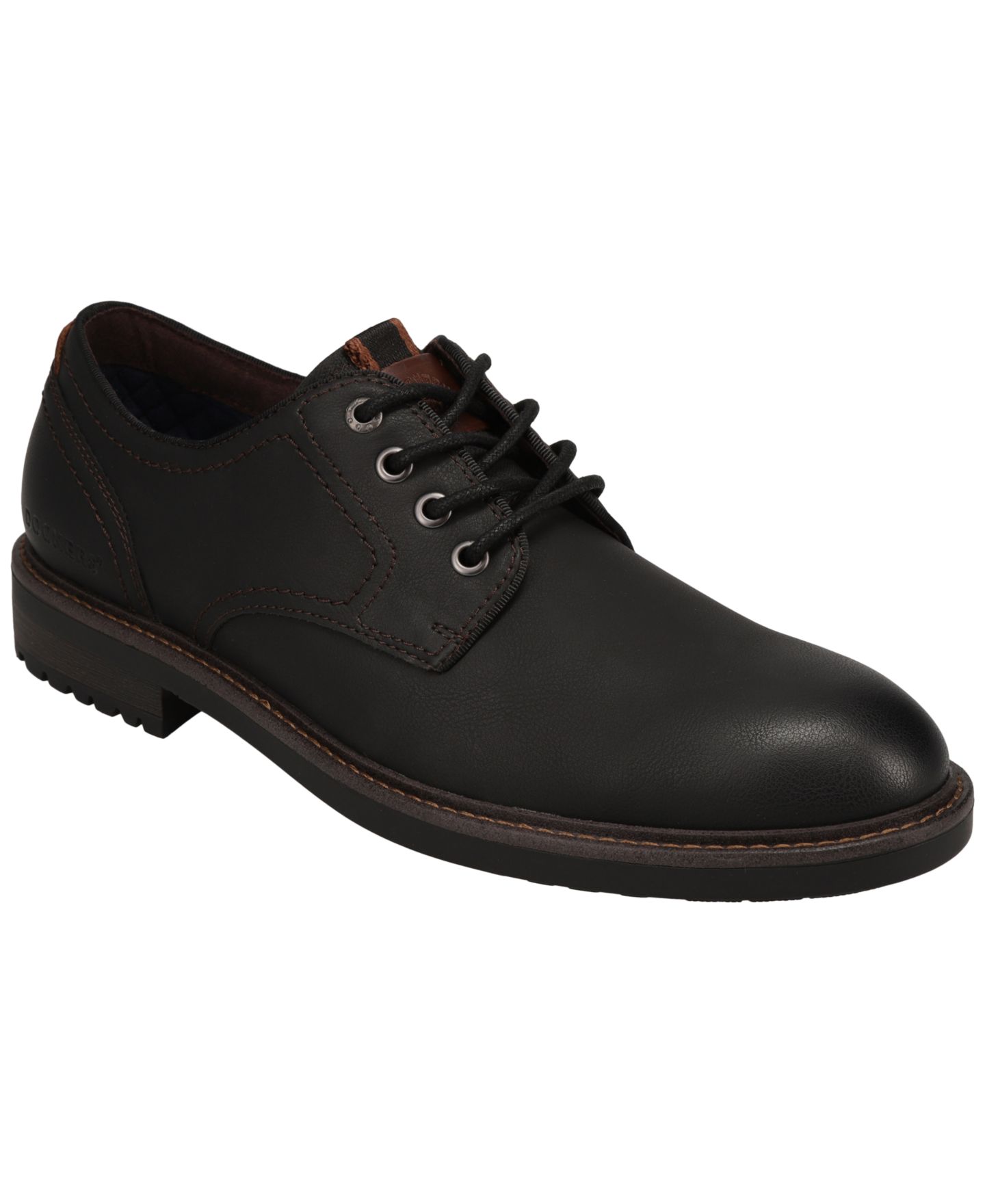 Dockers Men's Benjamin Business Casual Oxfords, цвет: Чёрный — фото 1