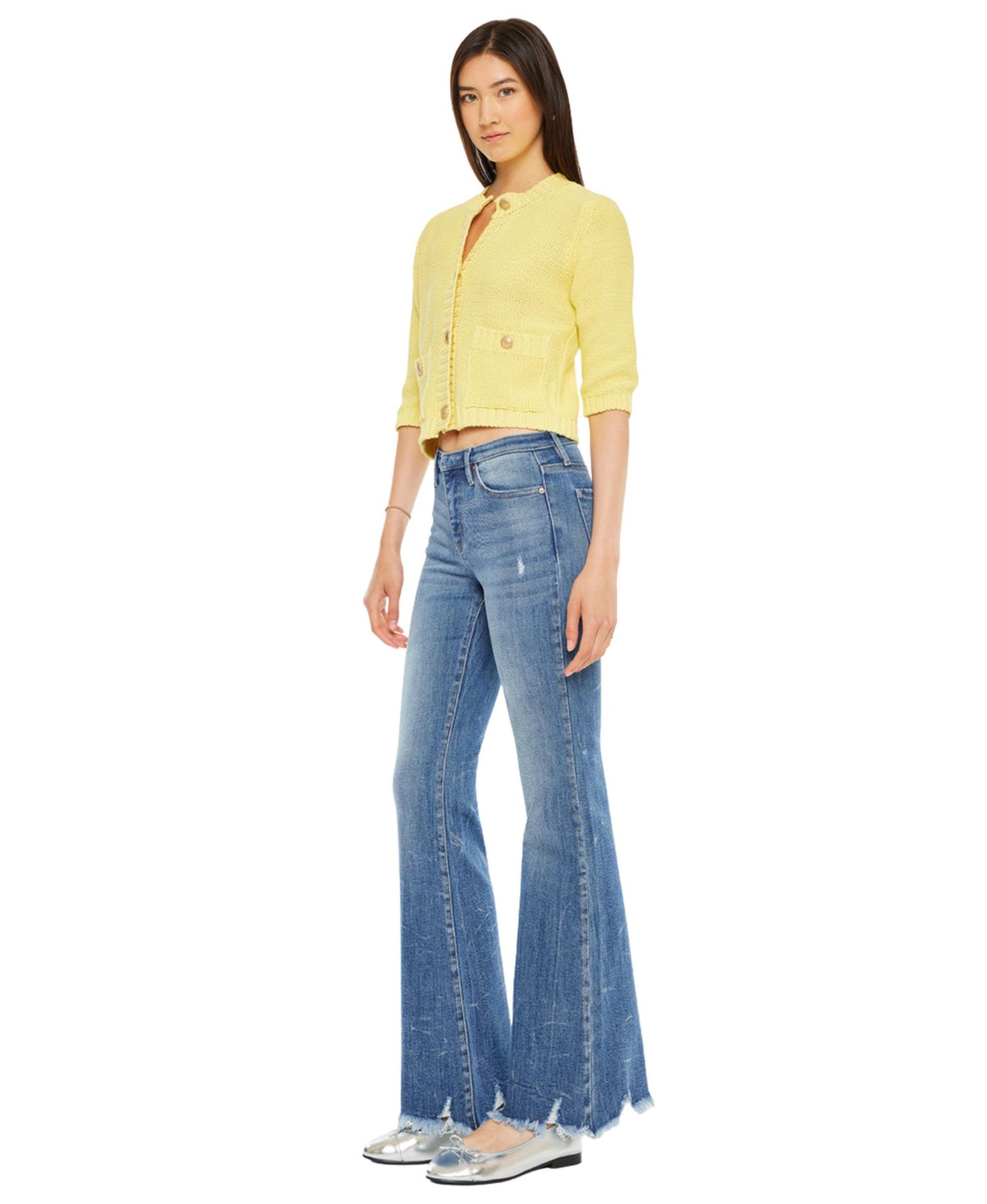 Women's Jennie Mid Rise Wide-Leg Jeans