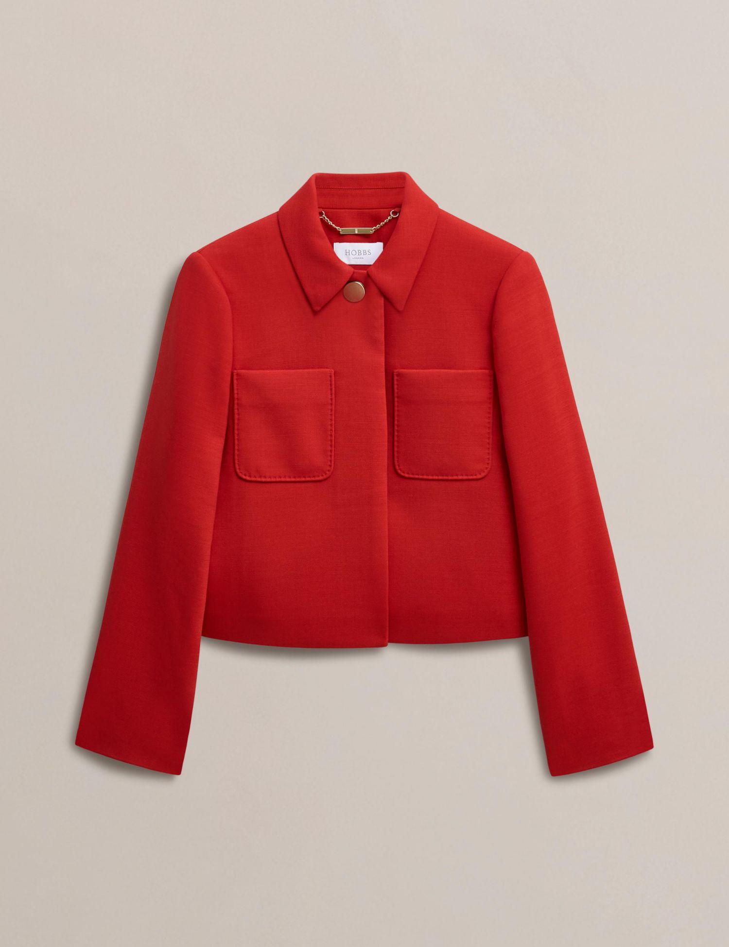 Women's Nessie Boxy Collard Jacket
