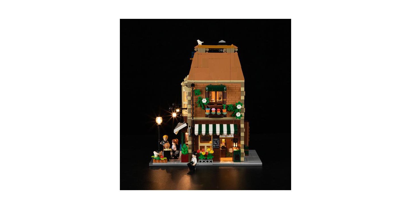Детский конструктор Lumibricks Book-Cafe 1718-Piece LED Light Building Set, Ages 16+ — фото 2