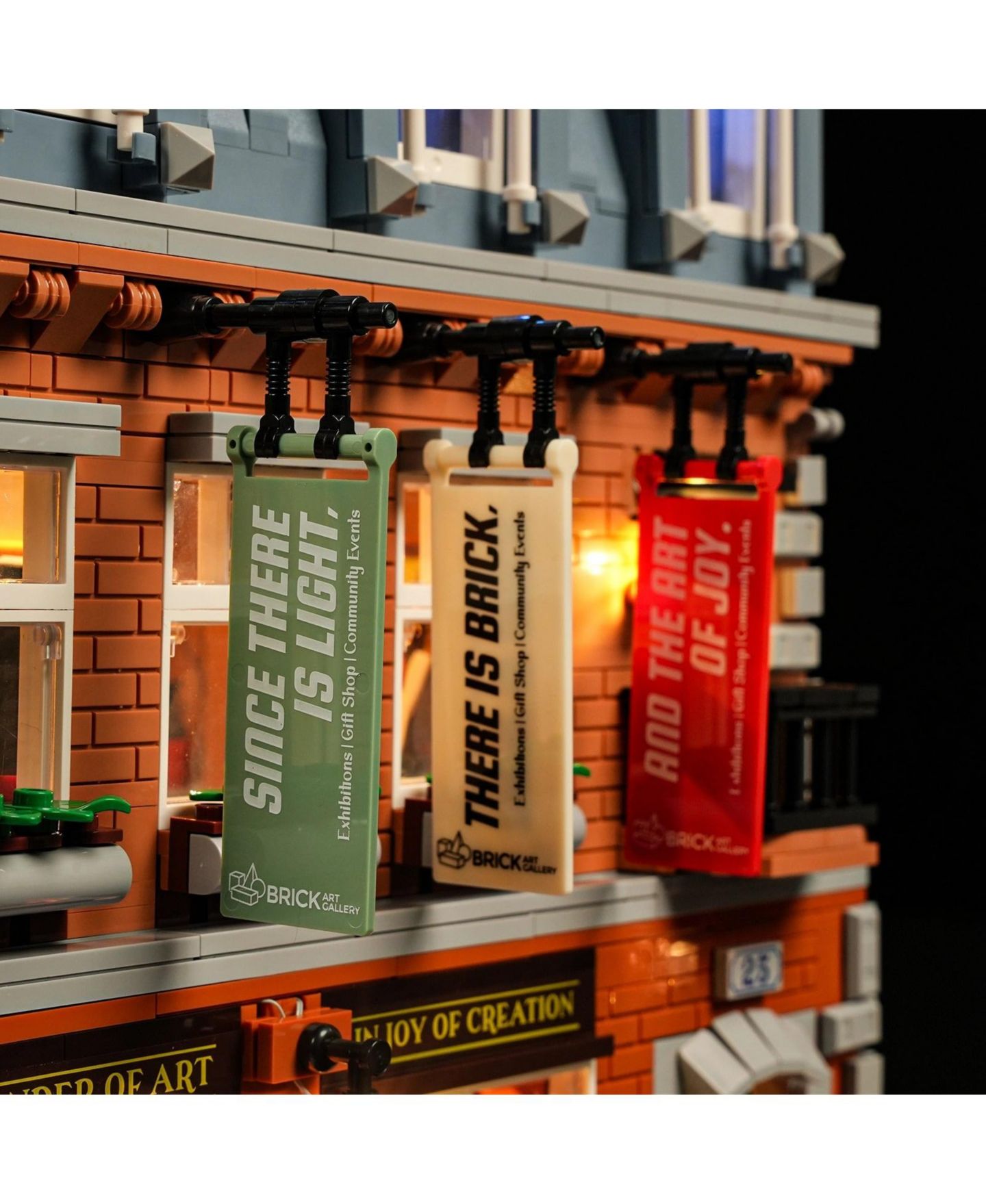Детский конструктор Lumibricks Brick Art Gallery Lighted 3400-Piece Building Set, Ages 16+ — фото 4